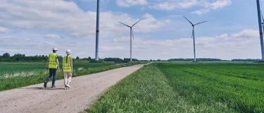 Holcim Lagerdorf wind turbines