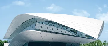 Etihad Museum in Dubai, United Arab Emirates built with Holcim Roofing Systems