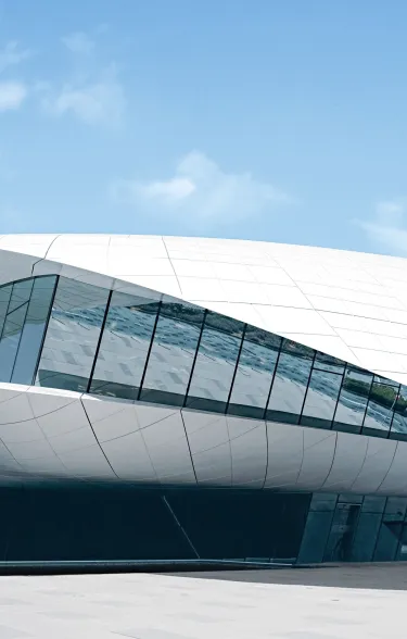 Etihad Museum in Dubai, United Arab Emirates built with Holcim Roofing Systems
