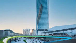 CityLife in Milan built with Holcim inside