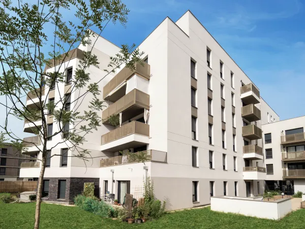 Recygénie project built with Holcim’s circular technology ECOCycle® for sustainable urban building.