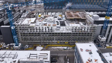 Zephyr-Ost ECOPact building construction