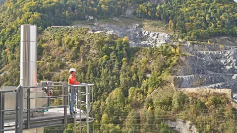 Holcim plant Untervaz