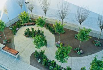 holcim 2021 pocket park athens