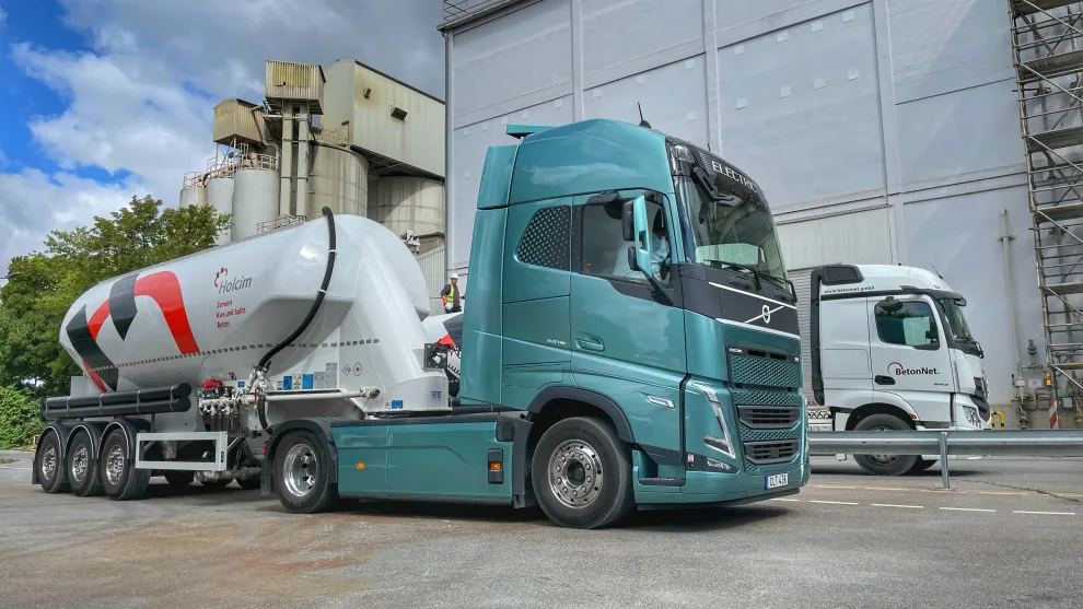 Holcim Germany electric truck