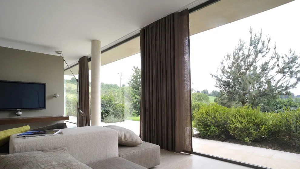 Villa Saint-Fortunat, indoor view, living room