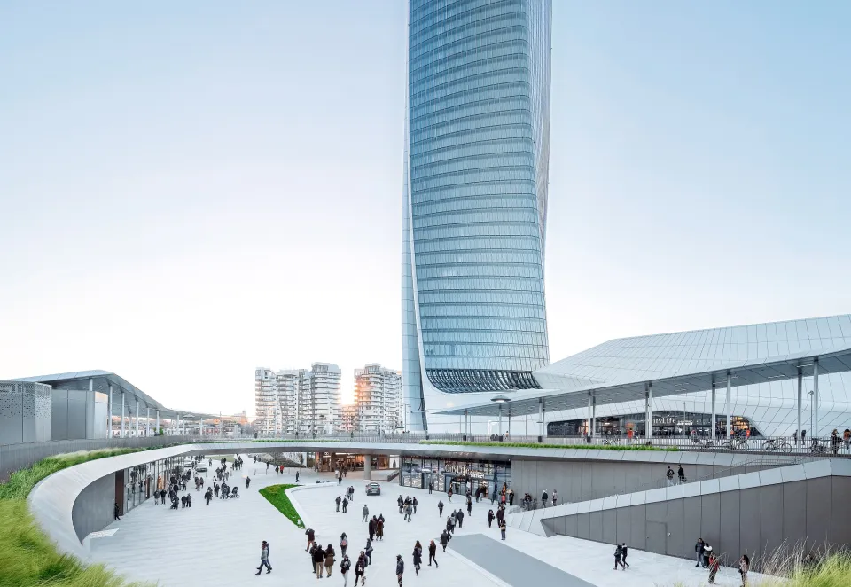 CityLife in Milan built with Holcim inside