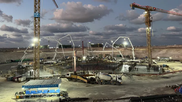 ECOPLanet Alamein Tower construction